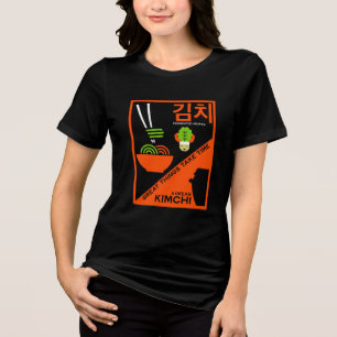 T-shirt En Tri-matière Art de cuisine coréen Kimchi