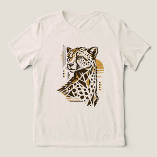 T-shirt En Tri-matière Art de la faune africaine - Graphisme de femme gué