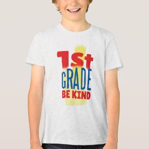 T-shirt En Tri-matière Art graphique de 1ère année Be Kind