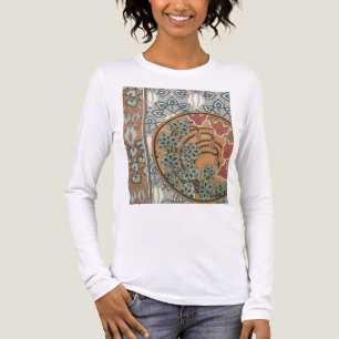 T-shirt En Tri-matière Art nouveau Cyclamen floral élégant Eugene Grasset