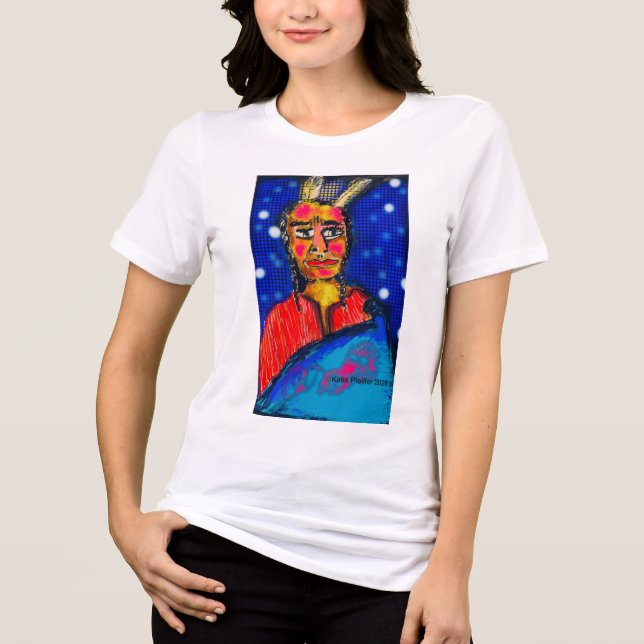T-shirt En Tri-matière Art Pop Indien #1 (Recto)