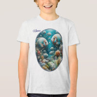 Art sous-marin du poisson et du corail dans les pe