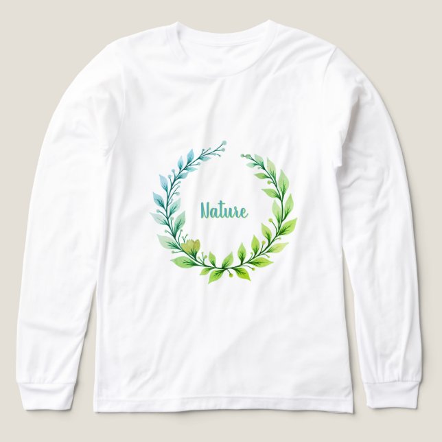 T-shirt En Tri-matière Artsy Floral Garland (Motif recto)