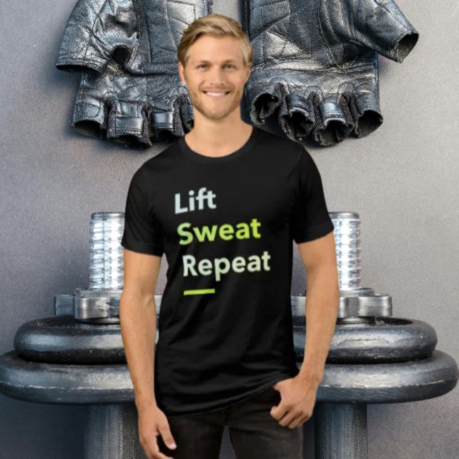 T-shirt En Tri-matière Ascenseur. Suis. Recommencer. (Créateur téléchargé)