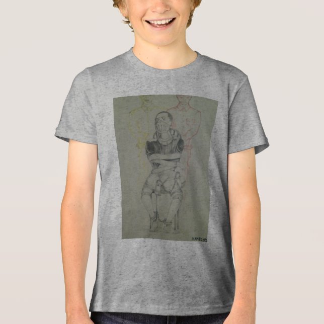 T-shirt En Tri-matière Ash Grey : Lovely Freedom Peace and Unity (Recto)