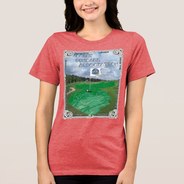 T-shirt En Tri-matière Association PinGolf - le printemps 2010 de flipper (Recto)
