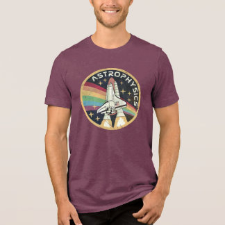 T-shirt En Tri-matière Astrophysique Emblème Vintage V02