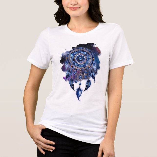 T-shirt En Tri-matière Atrapasueños en noche estrellada (Recto)