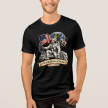 Atterrissage sur la Lune de l'astronaute George Wa