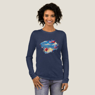 T-shirt En Tri-matière Au-dessus des nuages