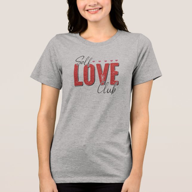 T-shirt En Tri-matière Auto-amour Self-Care (Recto)