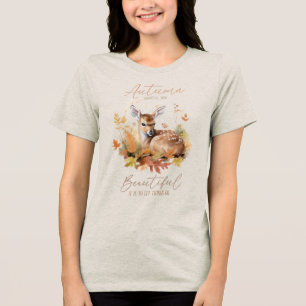 T-shirt En Tri-matière Automne Nous Montre