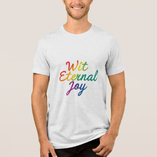 T-shirt En Tri-matière Avec la joie éternelle - Arc-en-ciel