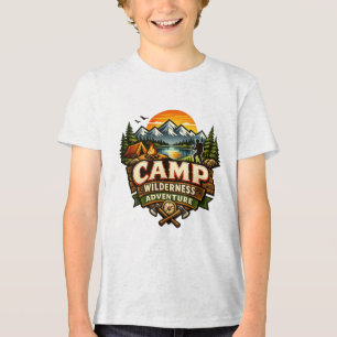 T-shirt En Tri-matière Aventure au camp sauvage