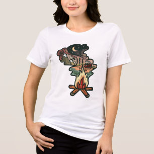 T-shirt En Tri-matière Aventure de nuit au feu de camp
