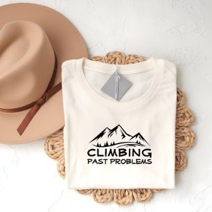 T-shirt En Tri-matière Aventure de randonnée amusante en plein air blanc