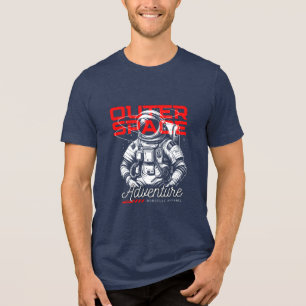 T-shirt En Tri-matière Aventure Épique Astronaute Sci-Fi Unisexe dans l'E