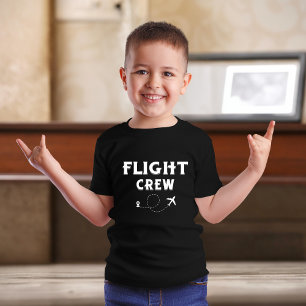 T-shirt En Tri-matière Avion d'équipage de conduite volant Vacances moder