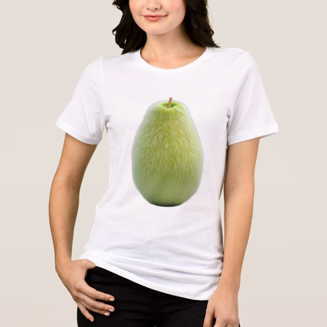 T-shirt En Tri-matière Avocat Fluffy – Fluffy Avocado (Recto)