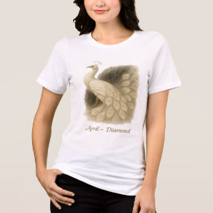 T-shirt En Tri-matière Avril - Peacock Diamond