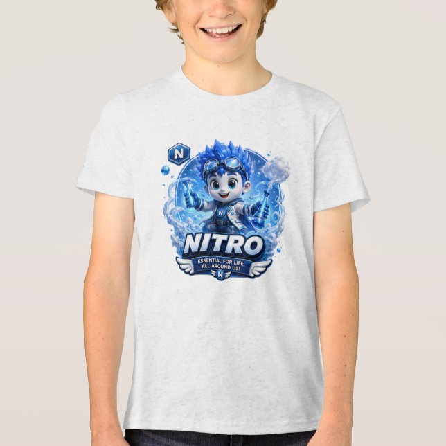 T-shirt En Tri-matière Azote d'ATOMIVRA (Recto)