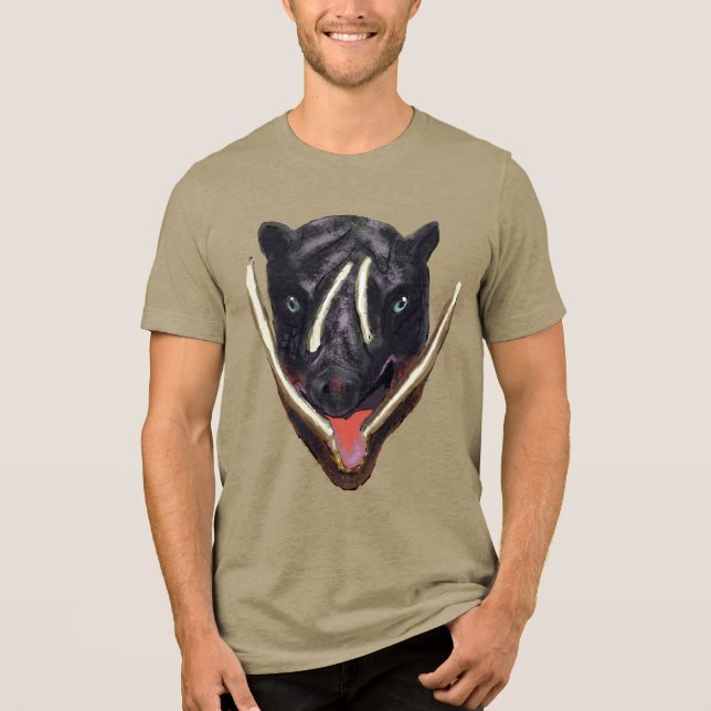 T-shirt En Tri-matière Babiroussa (Recto)