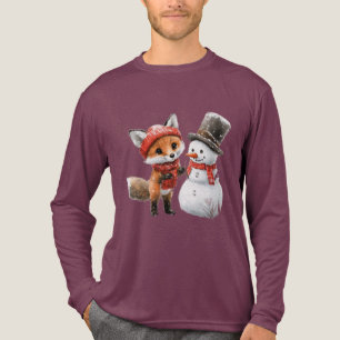 T-shirt En Tri-matière Baby Fox et Snowman