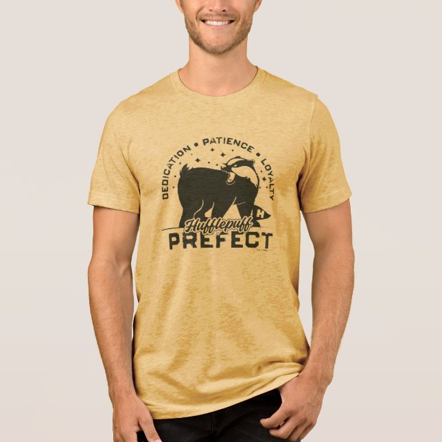 T-shirt En Tri-matière Badge de préconfiguration HUFFLEPUFF™ (Recto)