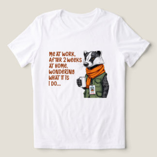 T-shirt En Tri-matière Badger de café