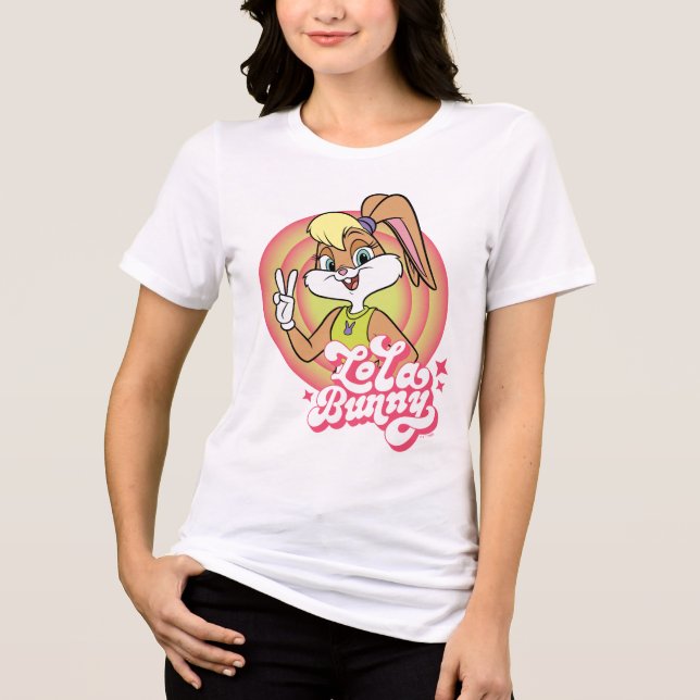 T-shirt En Tri-matière Bagues Lola Retro LOONEY TUNES™ (Recto)