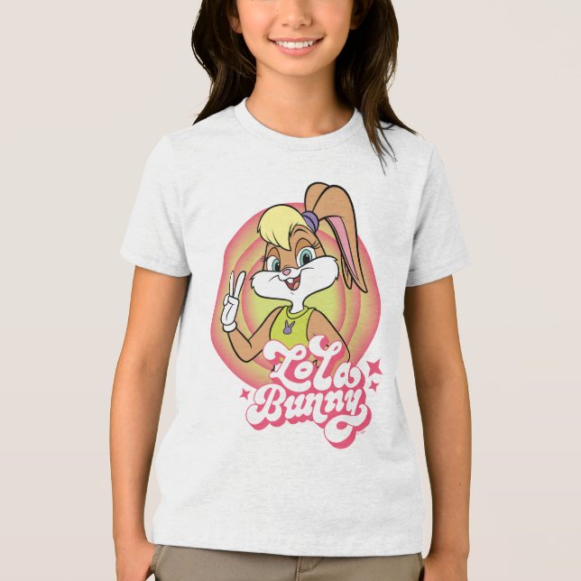 T-shirt En Tri-matière Bagues Lola Retro LOONEY TUNES™ (Recto)