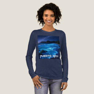 T-SHIRT EN TRI-MATIÈRE BAIE DES MOUSTIQUES - PORTO RICO