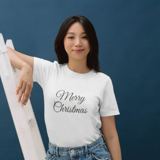 T-shirt En Tri-matière Baies de houx de Noël