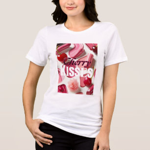 T-shirt En Tri-matière Baisers de cerise Délice