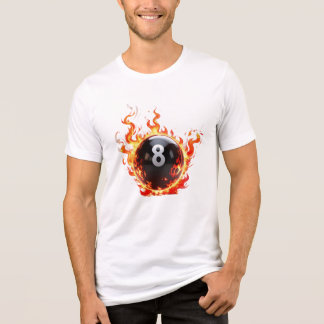 T-shirt En Tri-matière Balle à 8 balles - Illustration du ballon à la pis