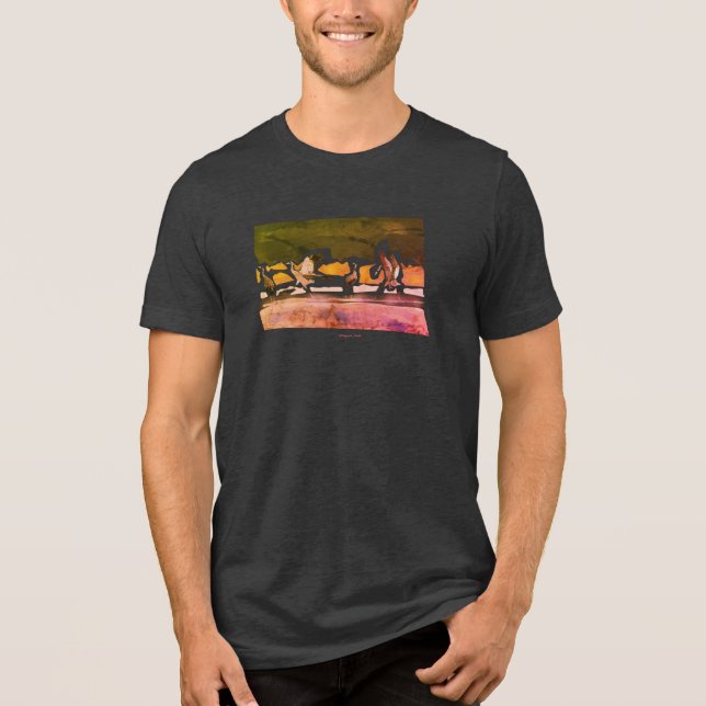 T-shirt En Tri-matière Ballet de grue  (Recto)