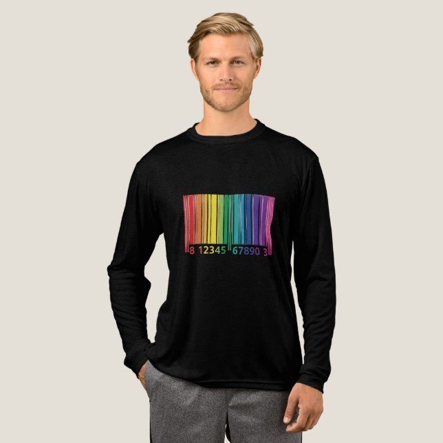 T-shirt En Tri-matière Bar Code 2nd edition (Recto complet)