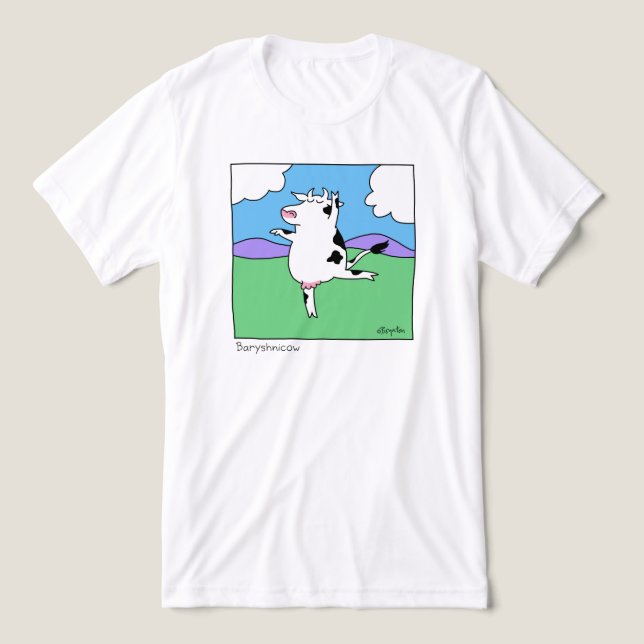 T-shirt En Tri-matière BARYSHNICOW par Sandra Boynton (Design Recto)