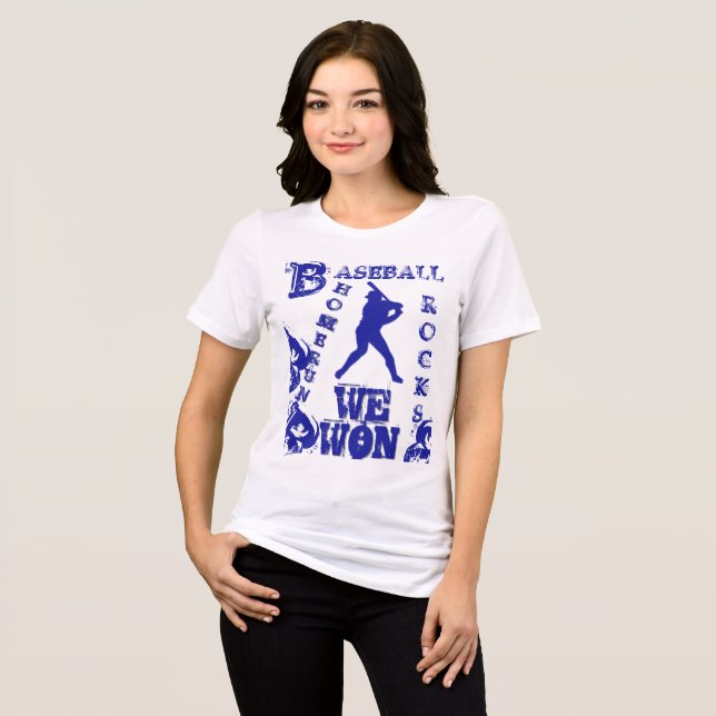T-shirt En Tri-matière Baseball (Recto plein)