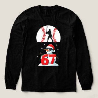 T-shirt En Tri-matière Baseball Drip Numéro 67 Joueur Ou 67e Anniversaire