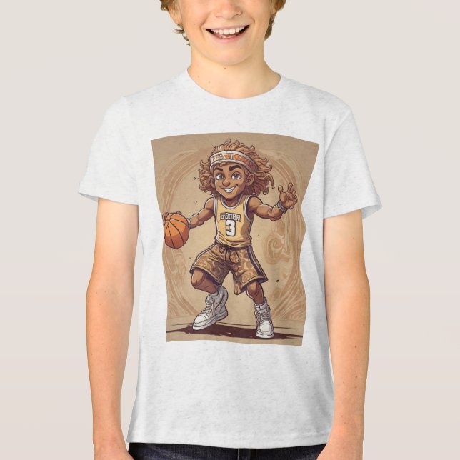 T-shirt En Tri-matière BasketBaller (Recto)