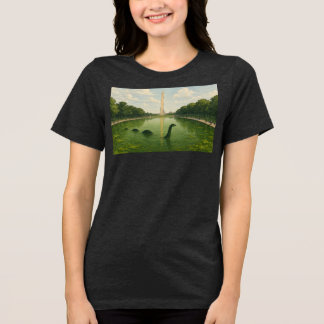 T-shirt En Tri-matière Bassin de réflexion du Monument de Washington avec