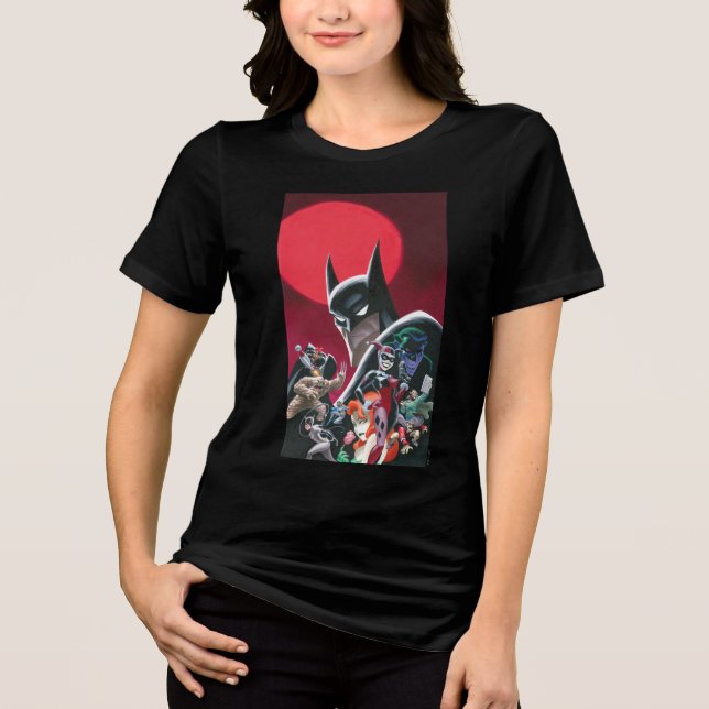 T-shirt En Tri-matière Batman Adventures Dangerous Dames & Demons (Recto)