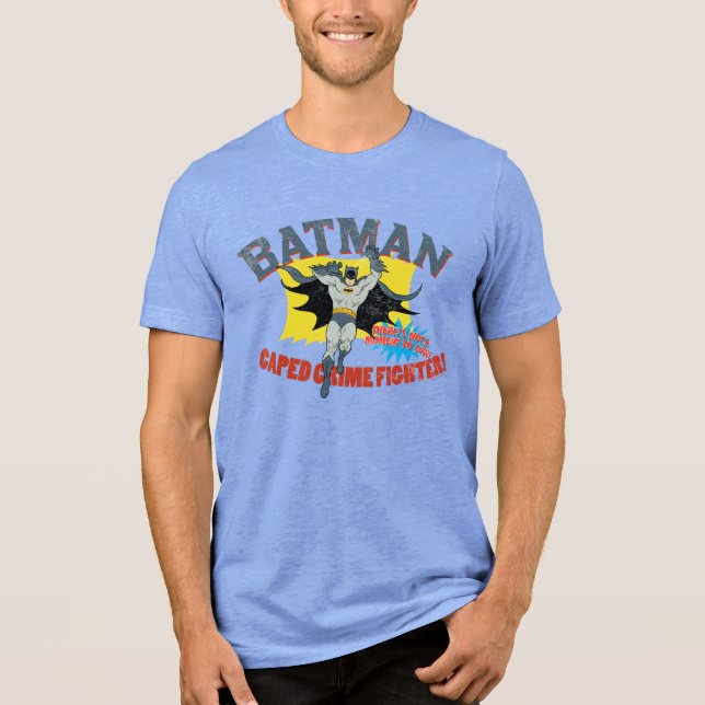 T-shirt En Tri-matière Batman Caped Crime Fighter (Recto)