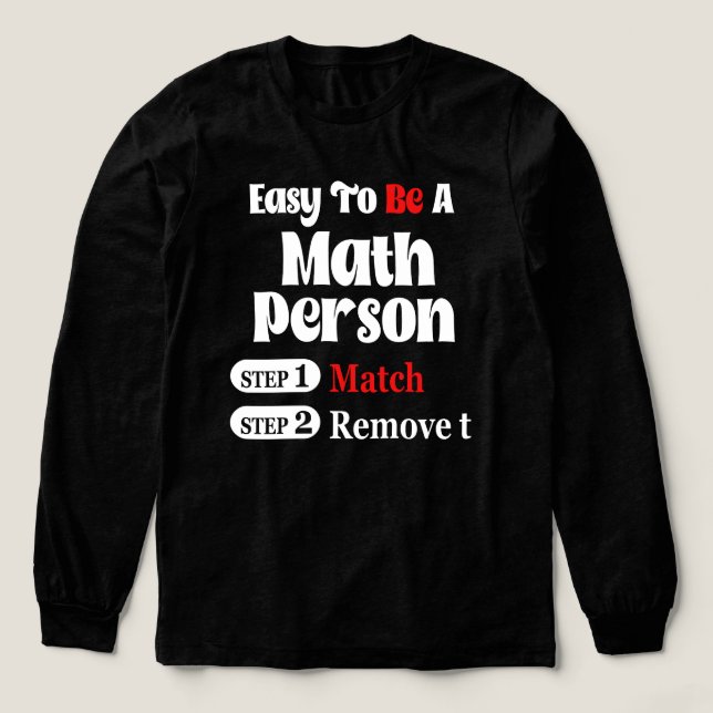 T-shirt En Tri-matière Be Match - Funny Wordplay Minimalist Meme (Motif devant)