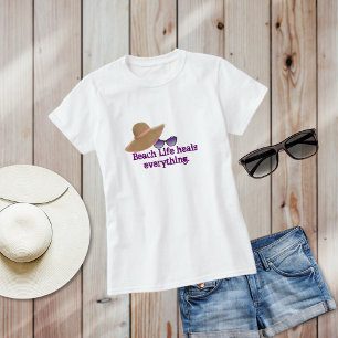 T-shirt En Tri-matière Beach Life Guérit Tout T Chemise