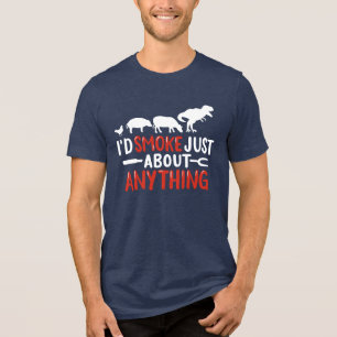 T-shirt En Tri-matière Beach Party BBQ Papa Funny Gag Custom