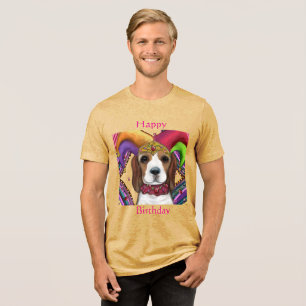 T-SHIRT  EN TRI-MATIÈRE BEAGLE