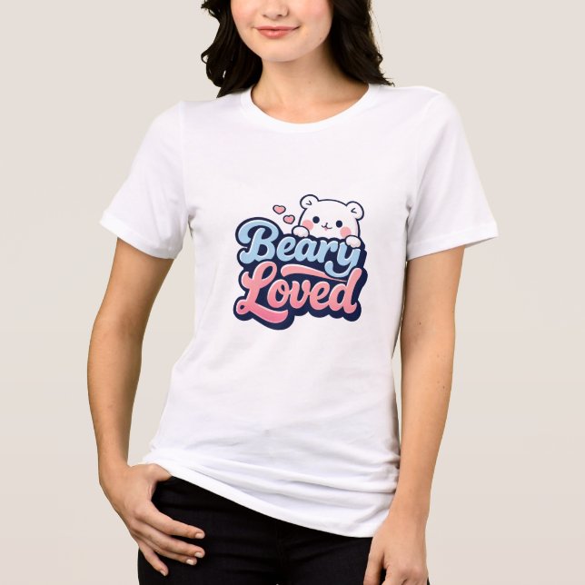 T-shirt En Tri-matière Beary Loved  (Recto)