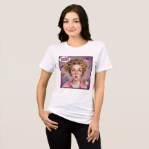 "Beauté Éffrayante" T-shirt Halloween